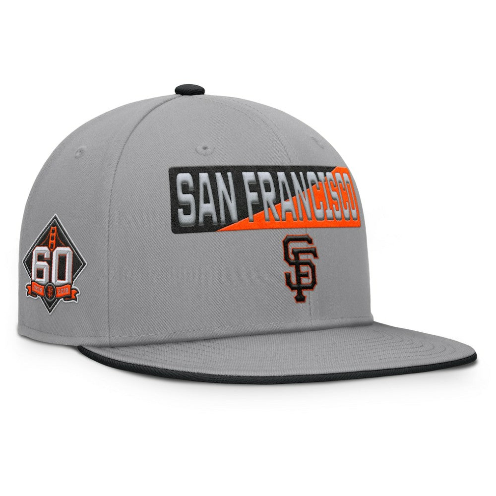 San Francisco Giants Fanatics Punchout Snapback Hat - Gray Hats