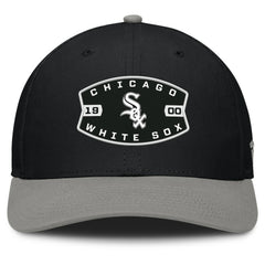 Chicago White Sox Fanatics Cutoff Adjustable Trucker Hat - Black/Gray Hats