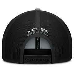 Chicago White Sox Fanatics Cutoff Adjustable Trucker Hat - Black/Gray Hats