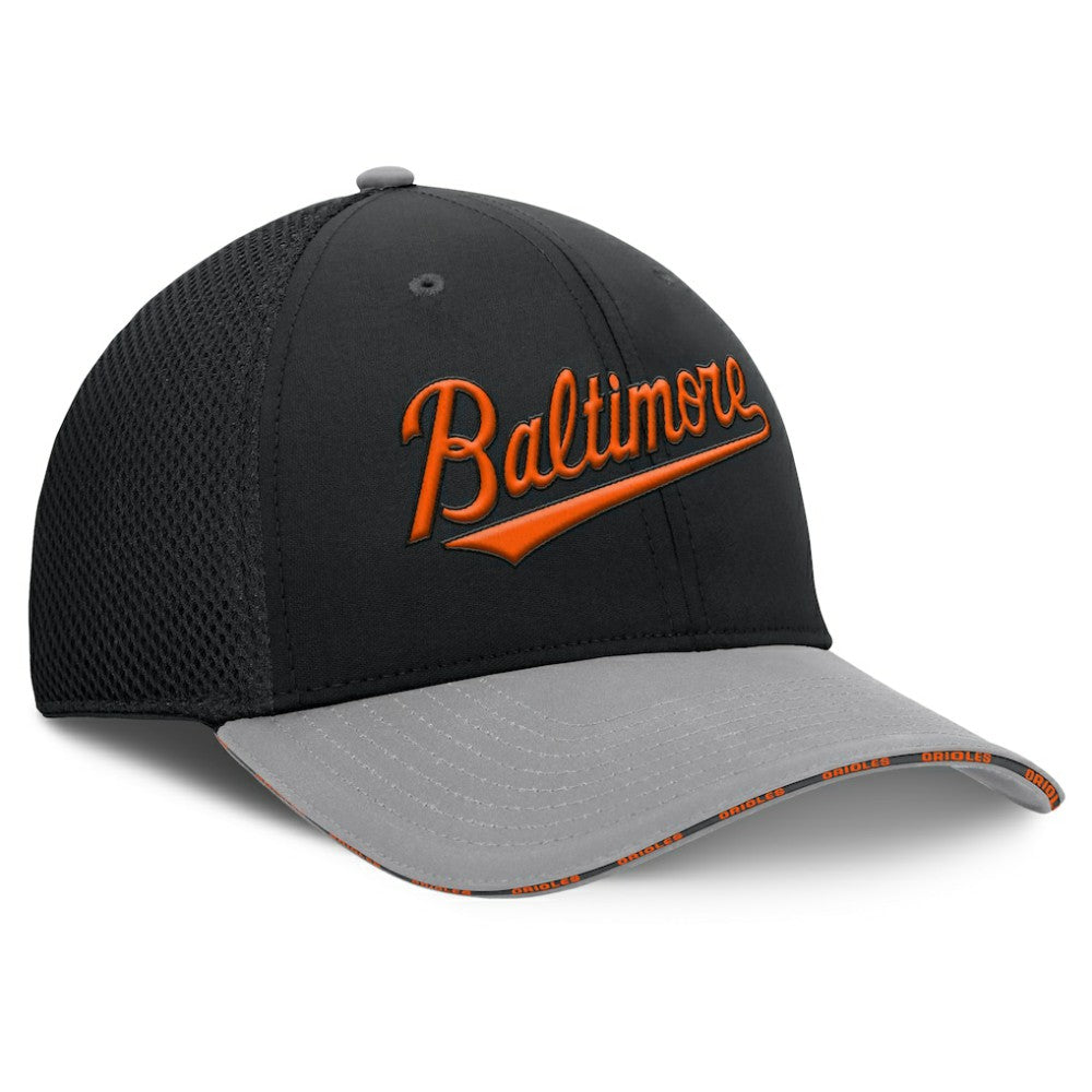 Baltimore Orioles Fanatics Pennant Flex Hat - Black/Gray Hats