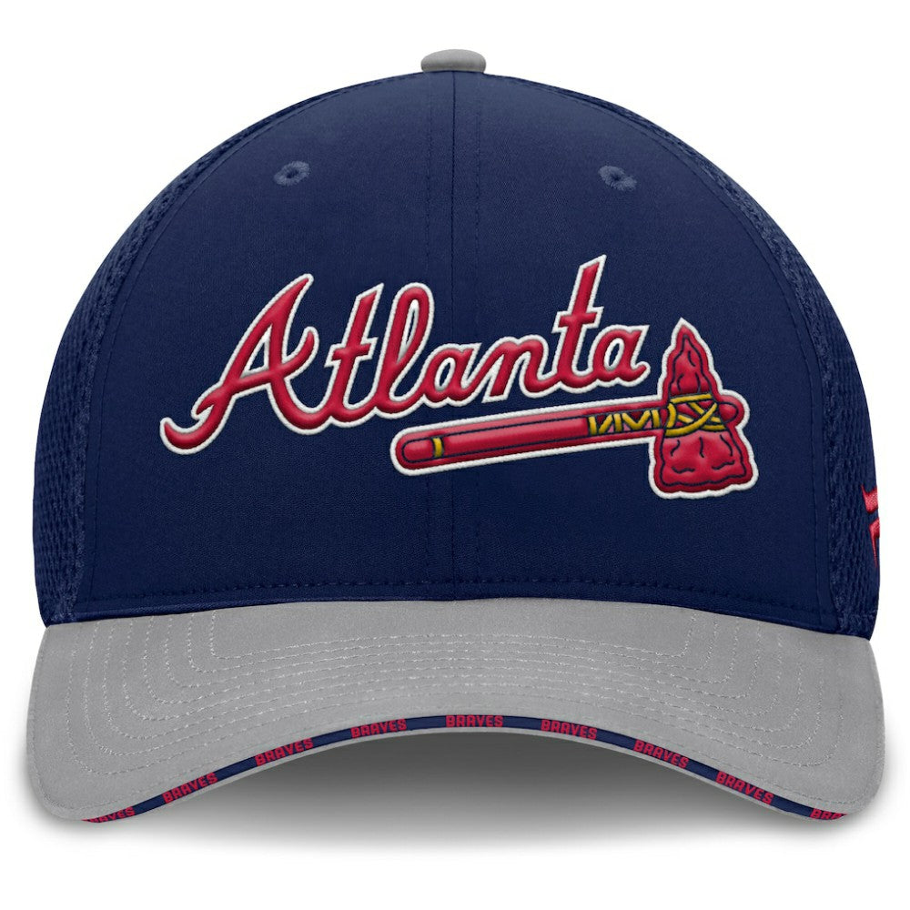 Atlanta Braves Fanatics Pennant Flex Hat - Navy/Gray Hats