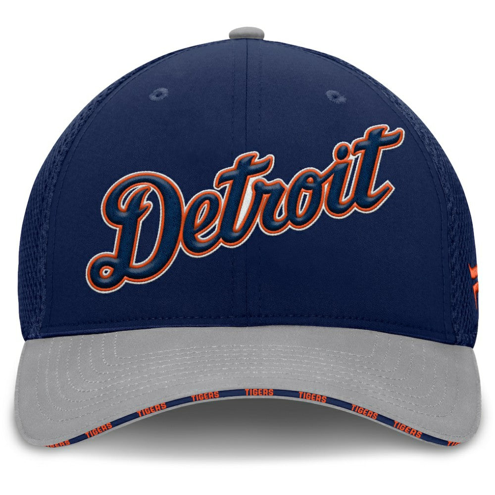 Detroit Tigers Fanatics Pennant Flex Hat - Navy/Gray Hats