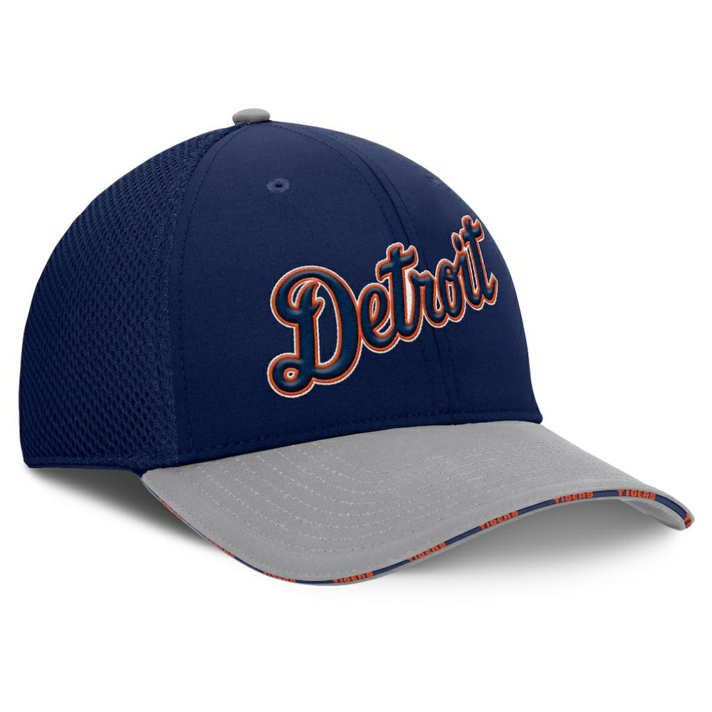 Detroit Tigers Fanatics Pennant Flex Hat - Navy/Gray Hats