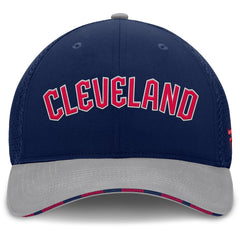 Cleveland Guardians Fanatics Pennant Flex Hat - Navy/Gray Hats
