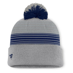 New York Yankees Fanatics Balk Cuffed Knit Hat with Pom - Gray Hats