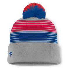 Philadelphia Phillies Fanatics Balk Cuffed Knit Hat with Pom - Gray Hats
