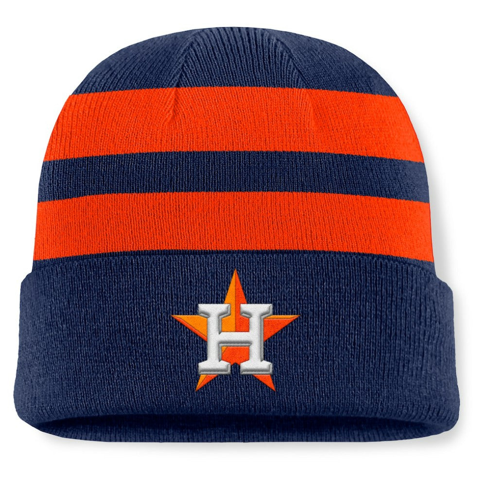 Houston Astros Fanatics Baseline Cuffed Knit Hat - Navy Hats