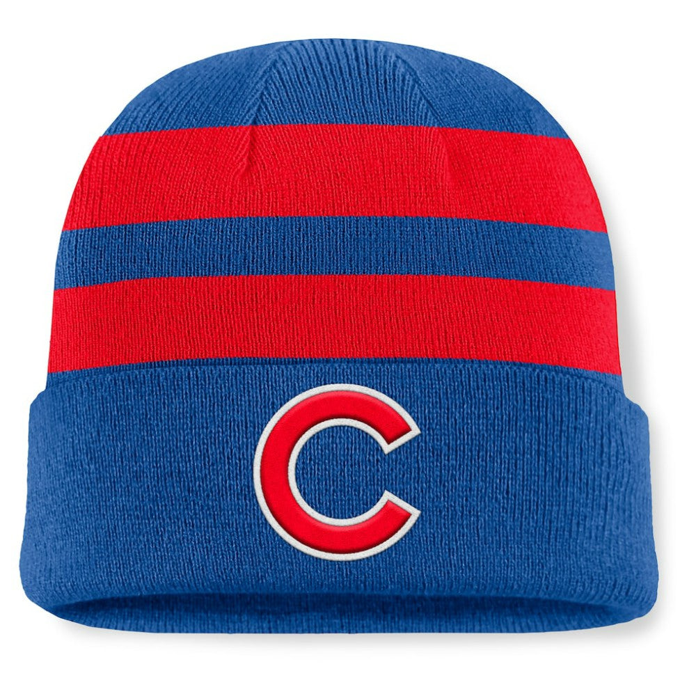 Chicago Cubs Fanatics Baseline Cuffed Knit Hat - Royal Hats