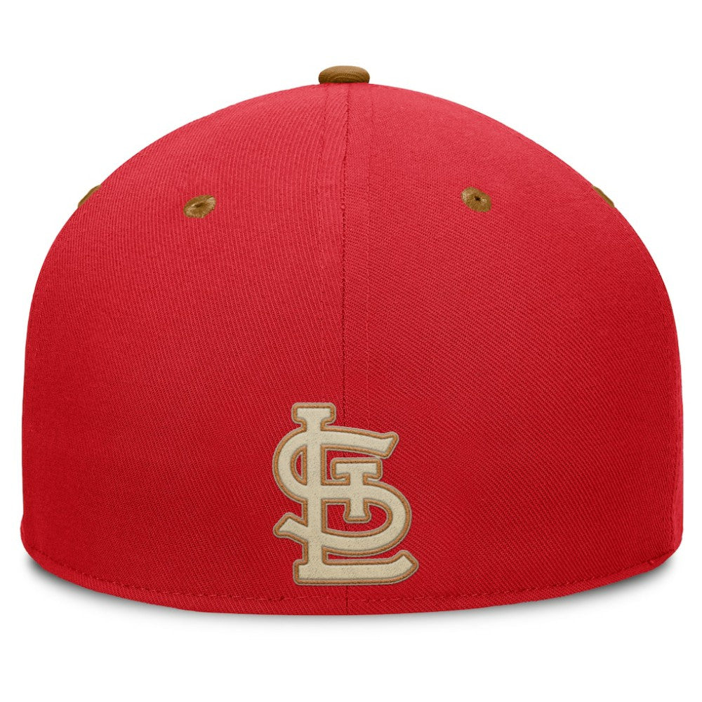 St. Louis Cardinals Fanatics Splinter Fitted Hat - Red/Tan Hats