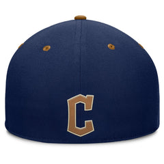 Cleveland Guardians Fanatics Splinter Fitted Hat - Navy/Tan Hats