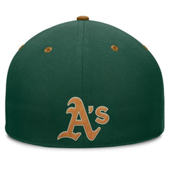 Athletics Fanatics Splinter Fitted Hat - Green/Tan Hats