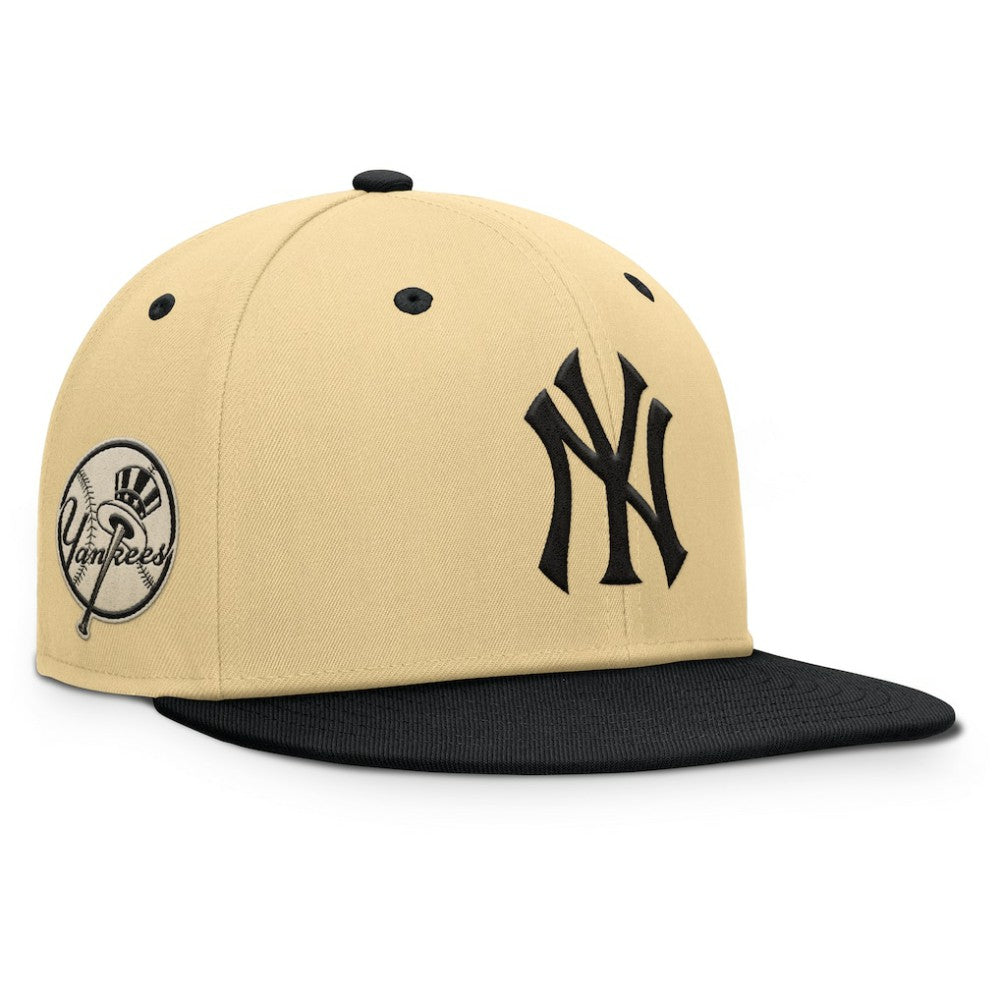 New York Yankees Fanatics Duel Adjustable Hat - Khaki Hats