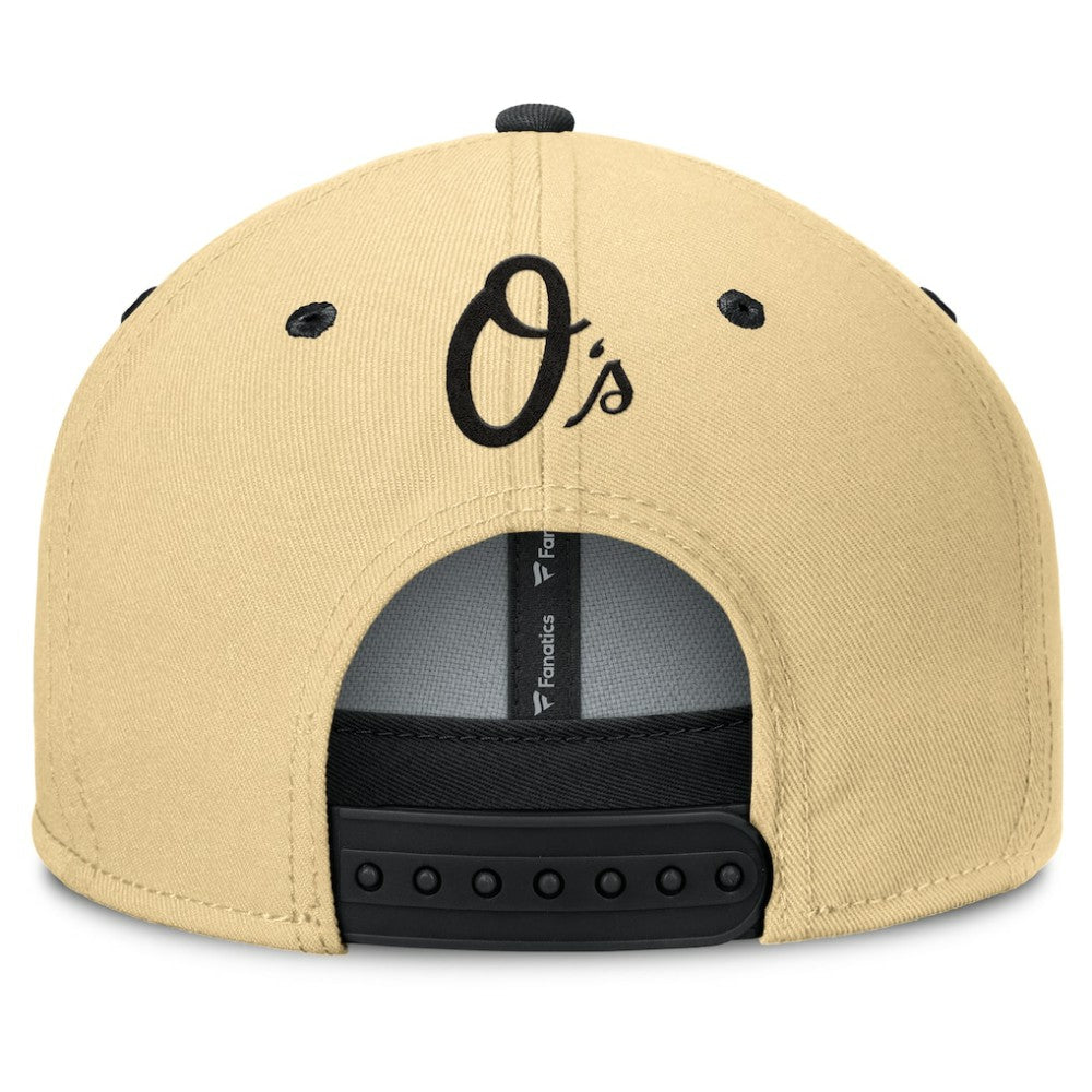 Baltimore Orioles Fanatics Duel Adjustable Hat - Khaki Hats