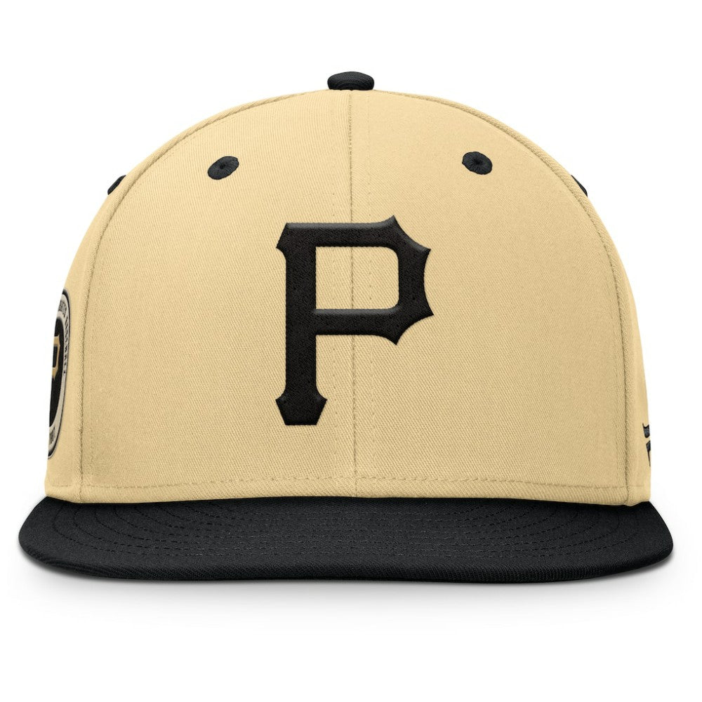 Pittsburgh Pirates Fanatics Duel Adjustable Hat - Khaki Hats