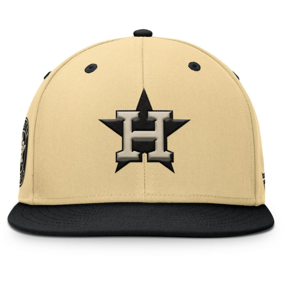 Houston Astros Fanatics Duel Adjustable Hat - Khaki Hats