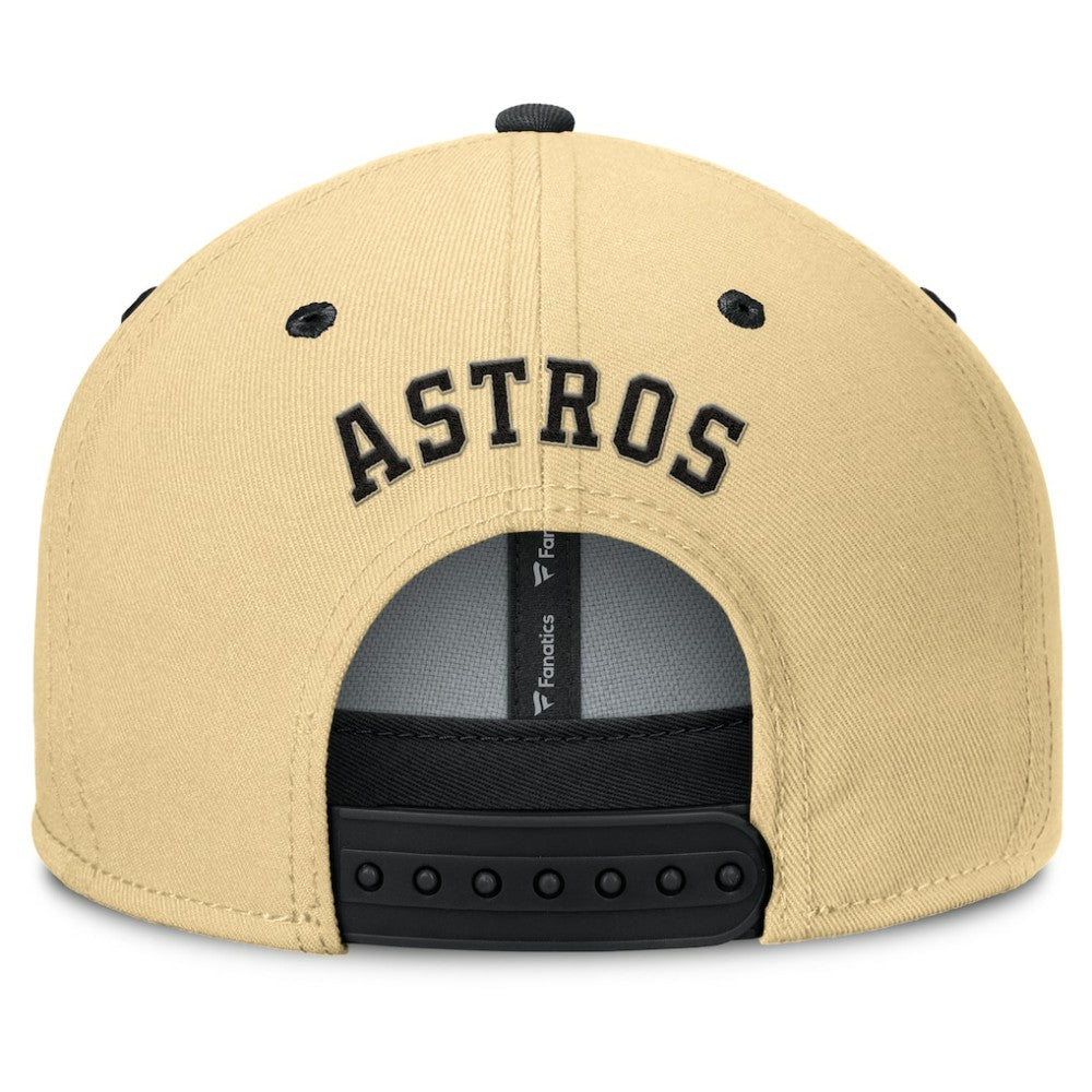 Houston Astros Fanatics Duel Adjustable Hat - Khaki Hats