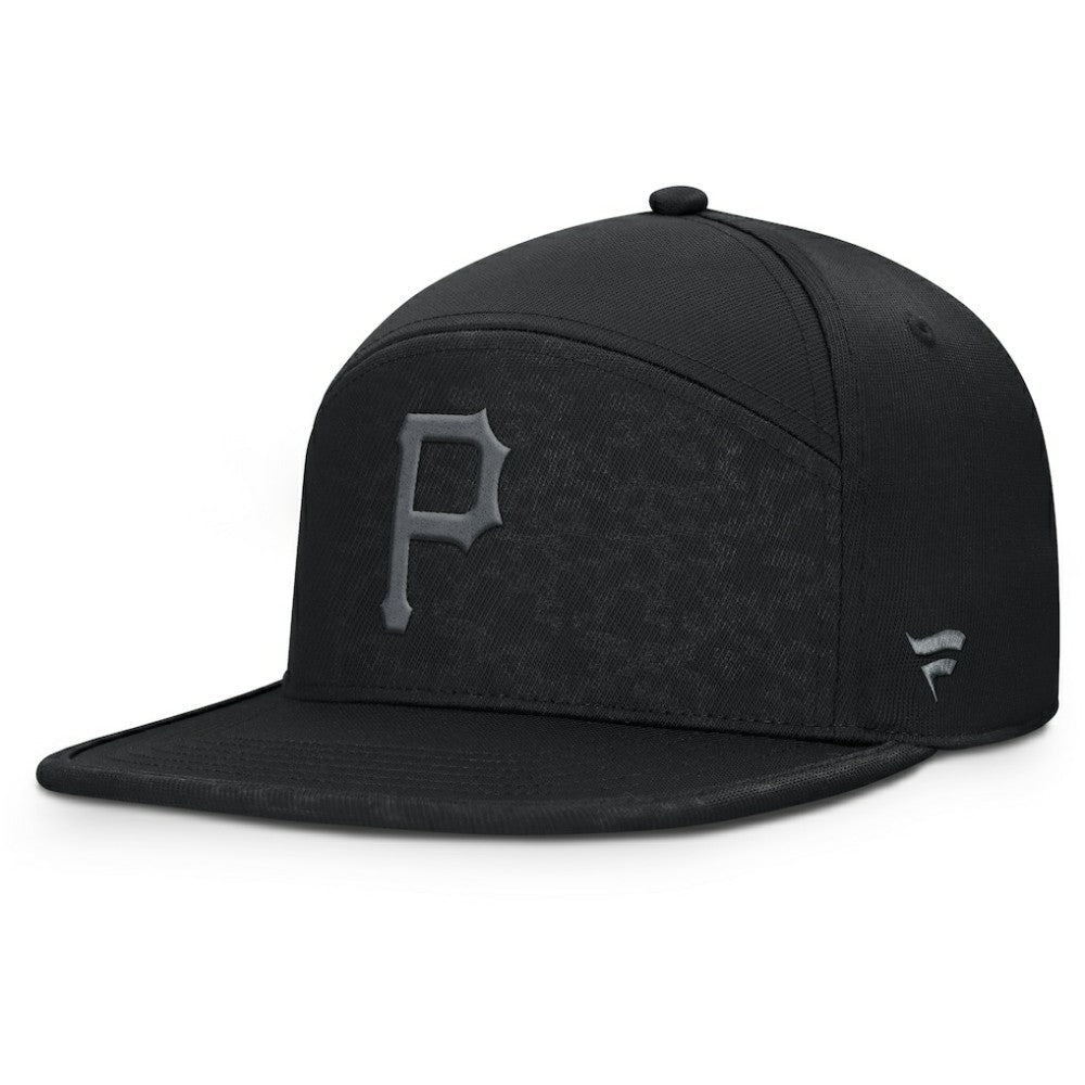 Pittsburgh Pirates Fanatics Platoon Snapback Hat - Black Hats