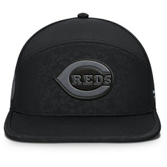 Cincinnati Reds Fanatics Platoon Snapback Hat - Black Hats