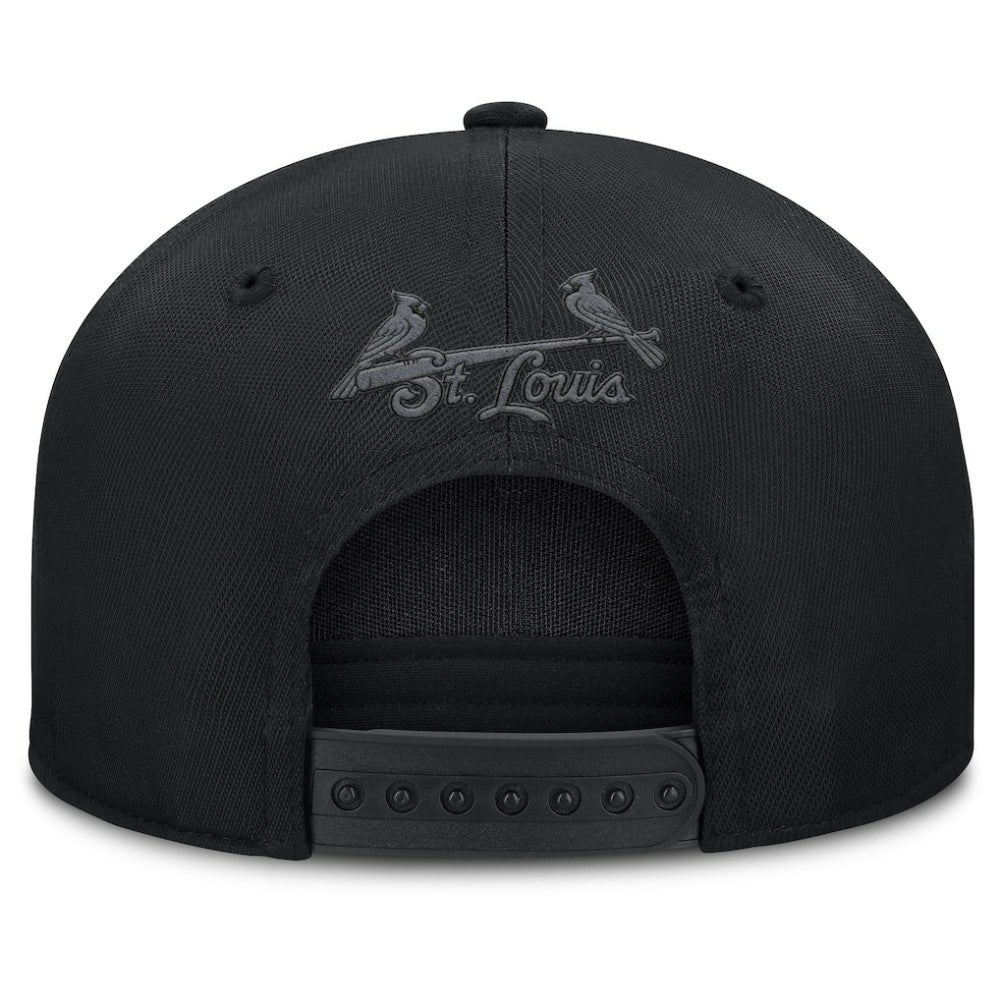 St. Louis Cardinals Fanatics Platoon Snapback Hat - Black Hats