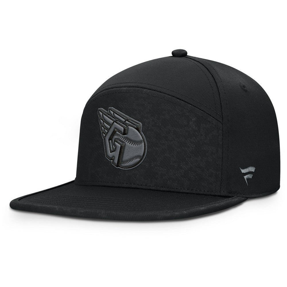 Cleveland Guardians Fanatics Platoon Snapback Hat - Black Hats