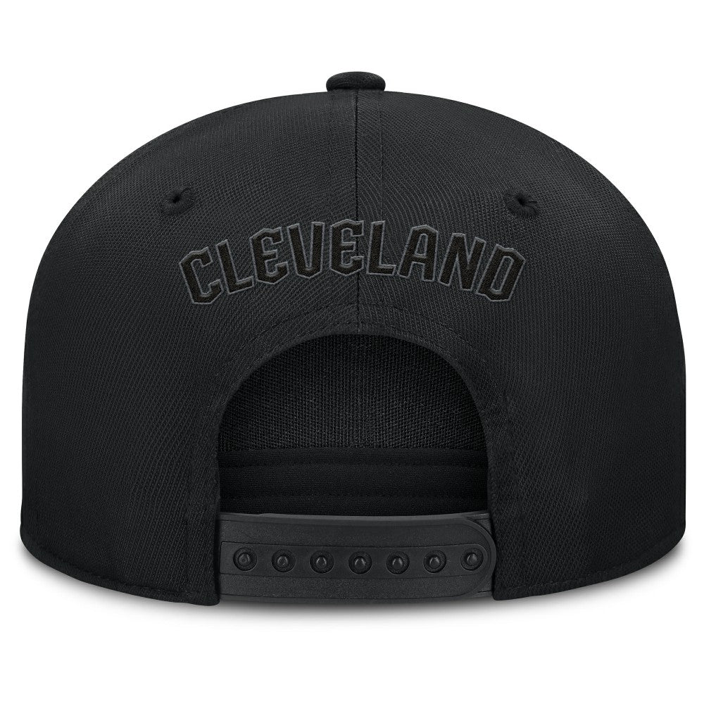 Cleveland Guardians Fanatics Platoon Snapback Hat - Black Hats