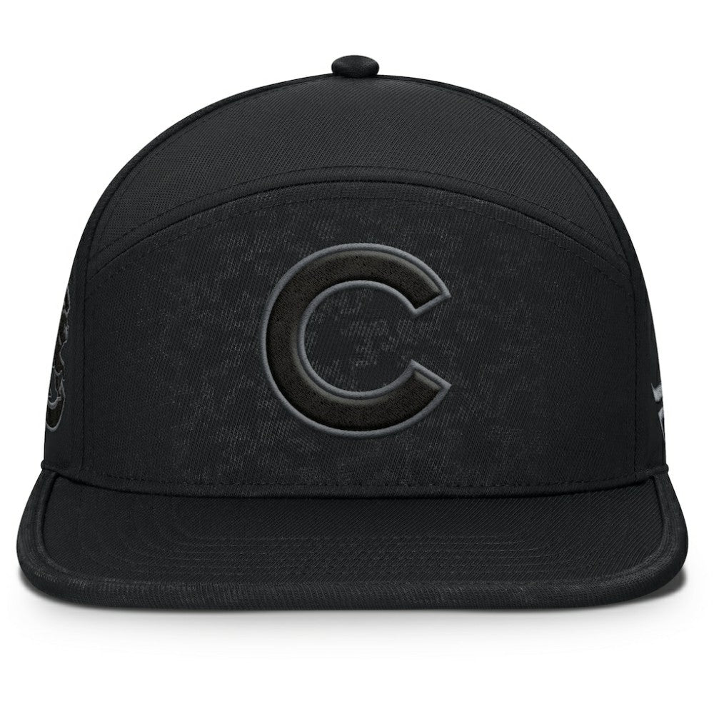 Chicago Cubs Fanatics Platoon Snapback Hat - Black Hats