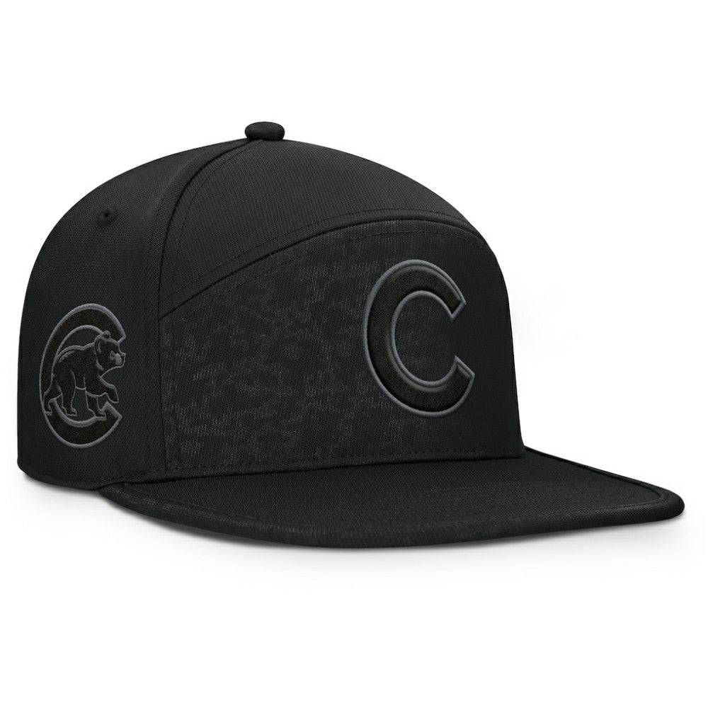 Chicago Cubs Fanatics Platoon Snapback Hat - Black Hats
