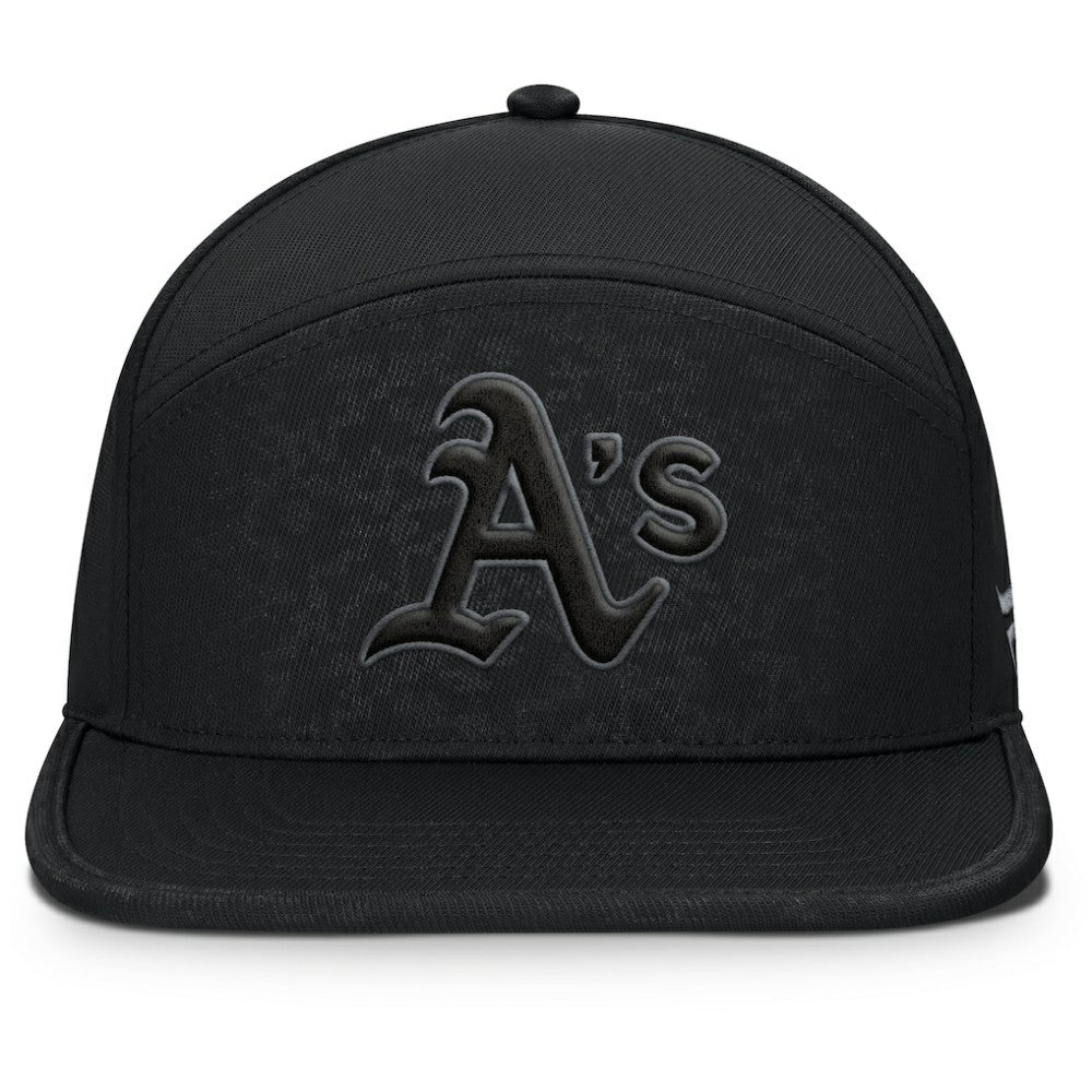 Athletics Fanatics Platoon Adjustable Hat - Black Hats