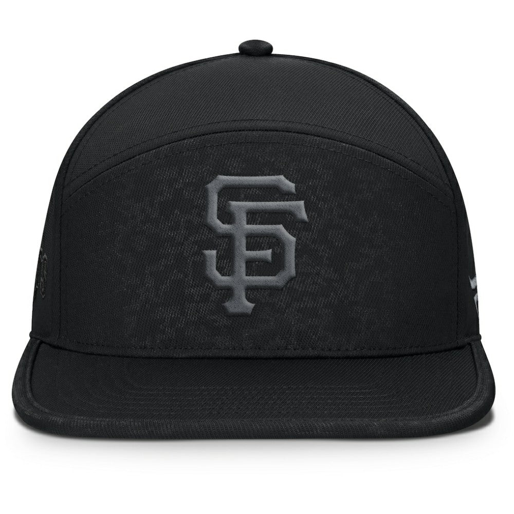 San Francisco Giants Fanatics Platoon Adjustable Hat - Black Hats