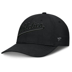 Athletics Fanatics Overpower Flex Hat - Black Hats