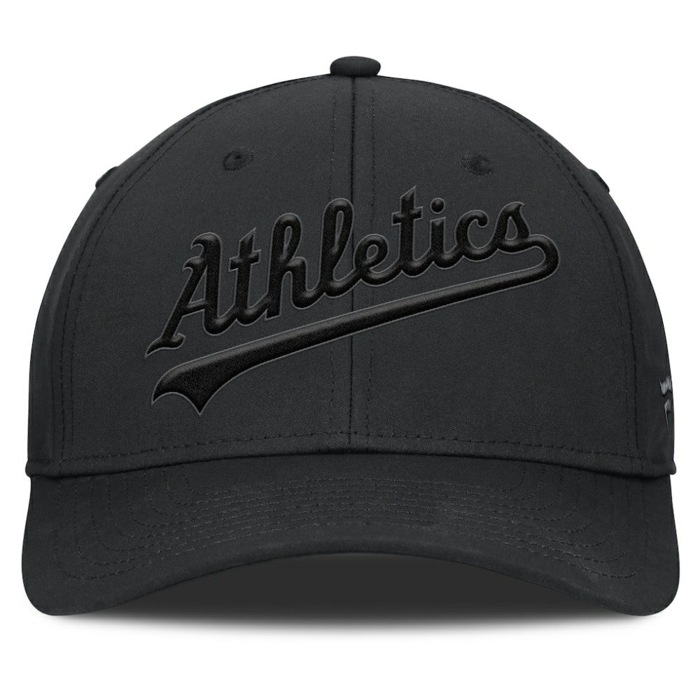 Athletics Fanatics Overpower Flex Hat - Black Hats