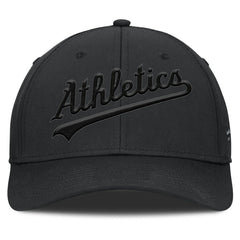 Athletics Fanatics Overpower Flex Hat - Black Hats