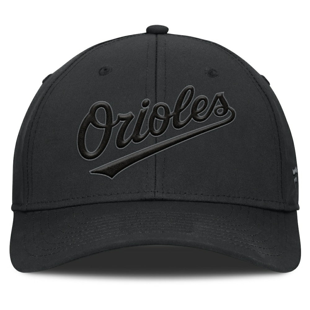 Baltimore Orioles Fanatics Overpower Flex Hat - Black Hats