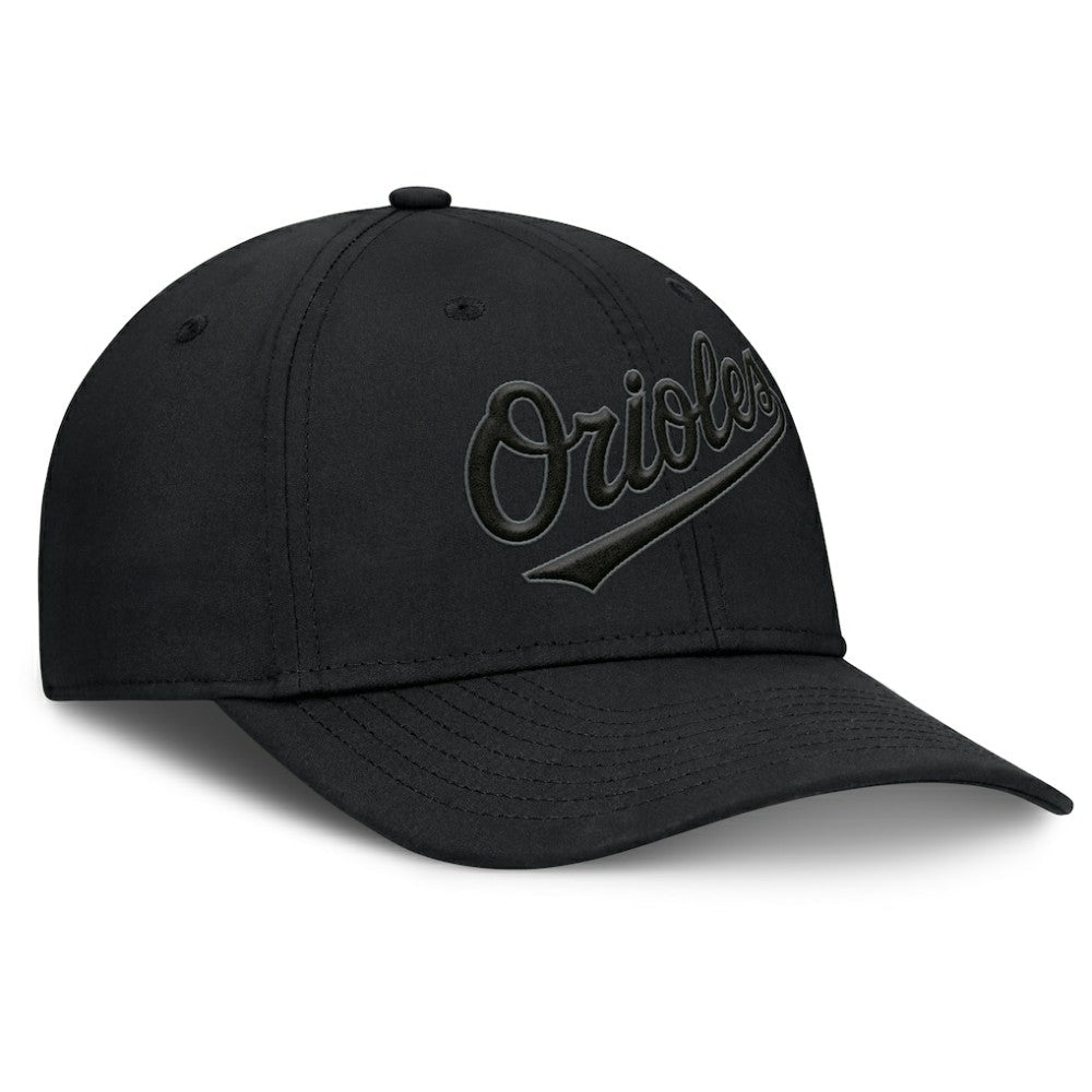 Baltimore Orioles Fanatics Overpower Flex Hat - Black Hats