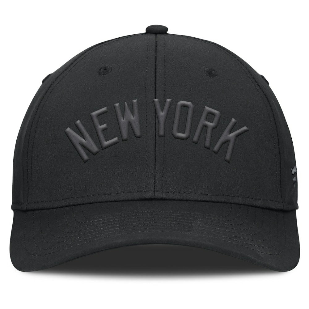 New York Yankees Fanatics Overpower Flex Hat - Black Hats