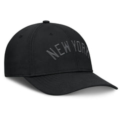 New York Yankees Fanatics Overpower Flex Hat - Black Hats