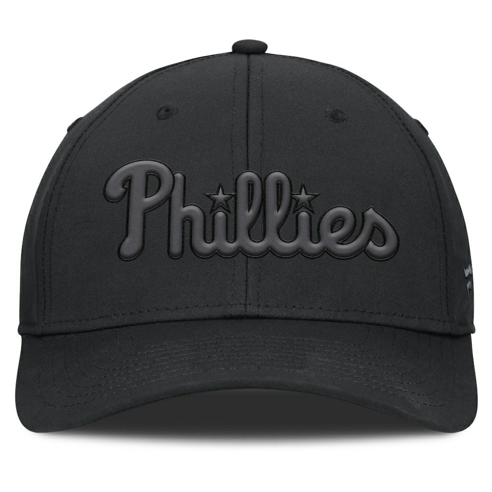 Philadelphia Phillies Fanatics Overpower Flex Hat - Black Hats