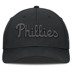 Philadelphia Phillies Fanatics Overpower Flex Hat - Black Hats