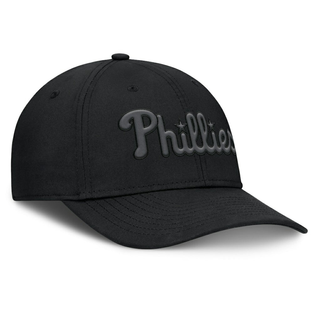 Philadelphia Phillies Fanatics Overpower Flex Hat - Black Hats