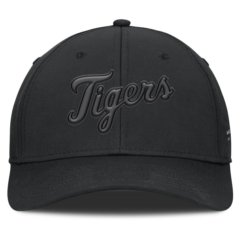 Detroit Tigers Fanatics Overpower Flex Hat - Black Hats