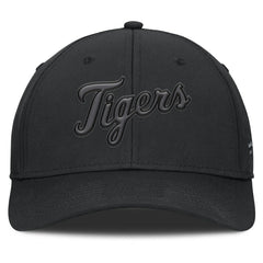 Detroit Tigers Fanatics Overpower Flex Hat - Black Hats