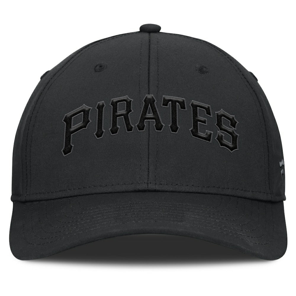 Pittsburgh Pirates Fanatics Overpower Flex Hat - Black Hats