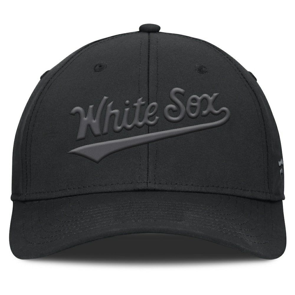 Chicago White Sox Fanatics Overpower Flex Hat - Black Hats
