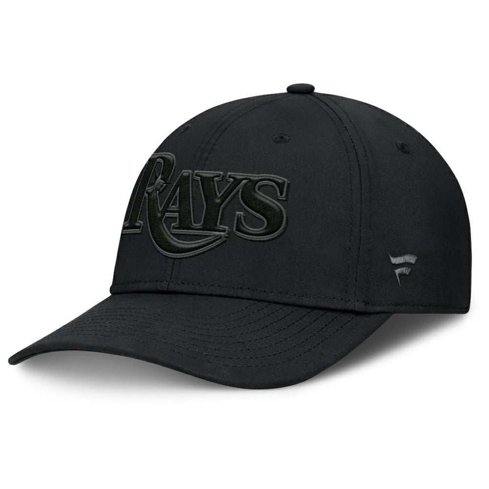 Tampa Bay Rays Fanatics Overpower Flex Hat - Black Hats