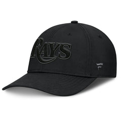 Tampa Bay Rays Fanatics Overpower Flex Hat - Black Hats