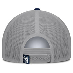 New York Yankees Fanatics Designated A-Frame Foam Front Trucker Adjustable Hat - White/Navy Hats
