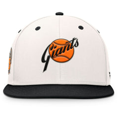 San Francisco Giants Fanatics Unit Fitted Hat - Cream/Black Hats