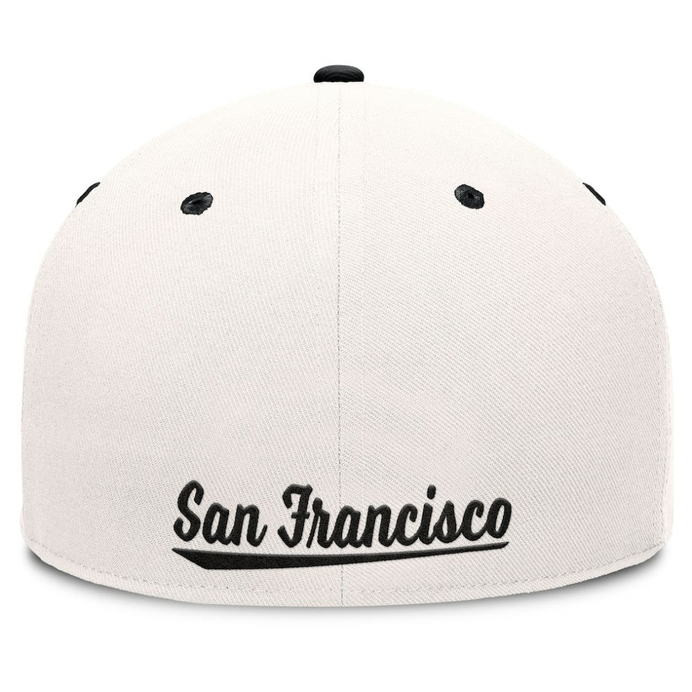 San Francisco Giants Fanatics Unit Fitted Hat - Cream/Black Hats