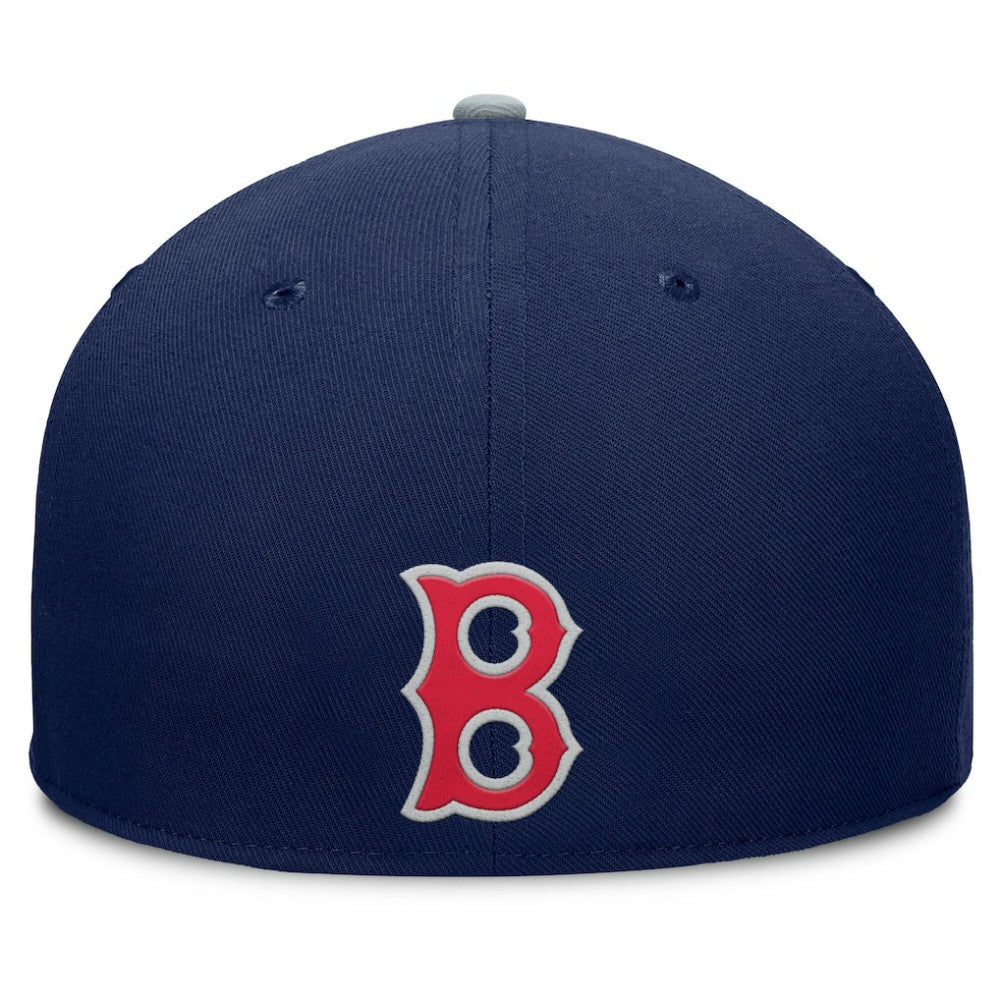 Boston Red Sox Fanatics Yard Fitted Hat - Navy/Gray Hats