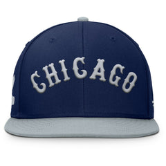 Chicago White Sox Fanatics Yard Fitted Hat - Navy/Gray Hats